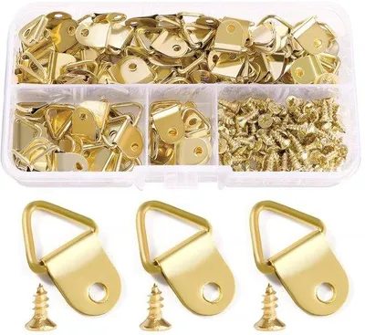 Image de Lot de vis - Supports triangulaires pour cadres avec vis - 100 pièces