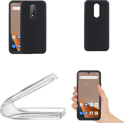 Obrázek produktu pro Siliko pouzdro na mobil Blackview BV5200 Pro, černé,