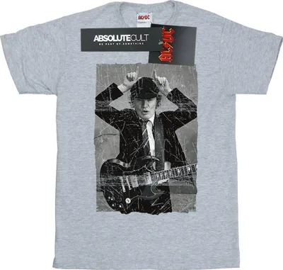 Produktbild von AC/DC - T-Shirt für Herren BI6876 (3XL) (Grau)