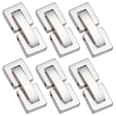 Immagine prodotto di Chiusura a piega per bracciali in acciaio inossidabile, set da 6