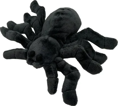 Produktbild von Aumüller Katzenspielzeug Tarantel Spooky schwarz mit Füllung 16 x 14 x 4 cm