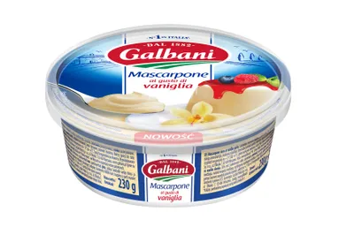 Obrázok produktu pre Serek Mascarpone Galbani z dodatkiem wanilii 230 g