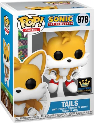 Produktbild von Funko Sonic The Hedgehog Exklusive Tails-figur Durchsichtig  Kinder Durchsichtig One Size