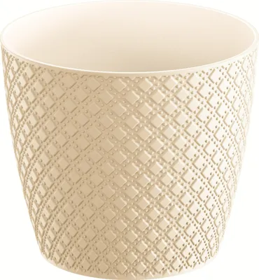 Produktbild von Prosperplast Pflanzentopf/Blumentopf - Kunststoff - Creme - D22 x H19 cm