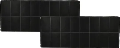 Produktbild von vhbw 2x Aktivkohlefilter Ersatz für Siemens LZ34501 für Dunstabzugshaube - 42 x 16,8 x 3,1 cm