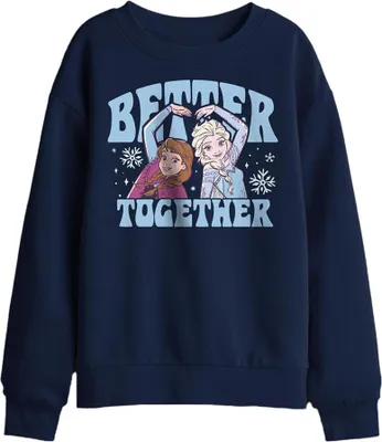 Immagine prodotto di Frozen - Felpa per bambini TV29625 (152-158) (blu navy)