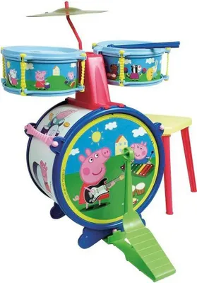 Produktbild von Reig Musicales Peppa Pig Simple With Sidewalk 55x36x38 Cm Batterie Mehrfarbig  Mehrfarbig One Size