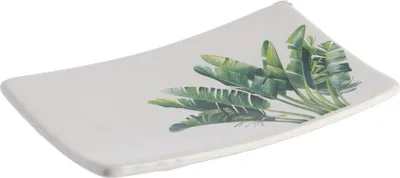 Zdjęcie produktu dla Mydelniczka Tendance biały zielony dolomit 1x15x9,5 cm Dekoracja łazienki
