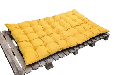 Produktbild von Gartenmatraze Maxikissen 180x115 cm Gartenkissen Loneta Gelb