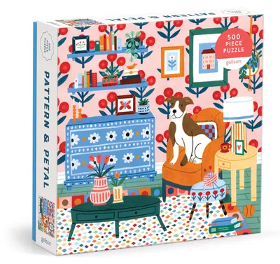 Zdjęcie produktu dla Puzzle 500 elementów „Wzór i płatek”