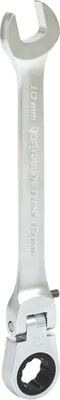 Produktbild von KS Tools 503.4810, 10 mm, Metallisch, Chrom-Vanadium-Stahl, Matte, 15°, Deutschland