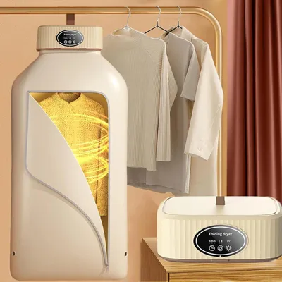 Produktbild von Wäschetrockner Klein,Elektrisch Klein Wärmepumpentrockner Warmlufttrockner ABS