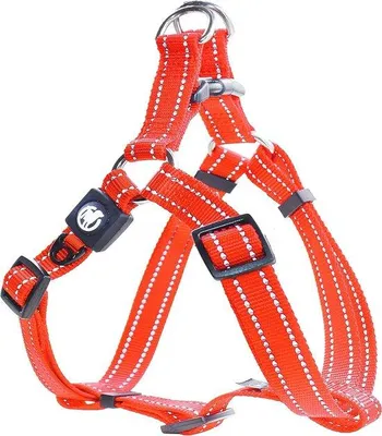 Produktbild von Famanu Hundegeschirr Verstellbar und Reflektierend - Orange, XS bis XL