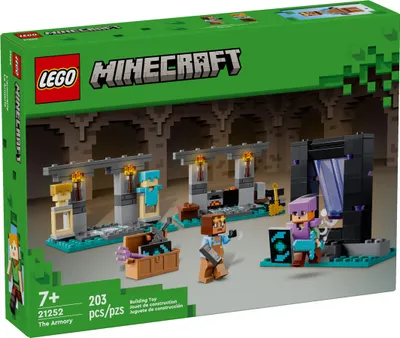 Produktbild von LEGO® Minecraft™ 21252 Die Waffenkammer