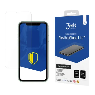 Image de 3mk Verre d'écran hybride FlexibleGlass Lite pour Apple iPhone 11 0,16mm 6H
