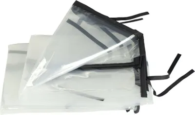 Imagen del producto de Rayen: Cubierta protectora para ropa, impermeable y antipolvo, universal, con aroma a limón