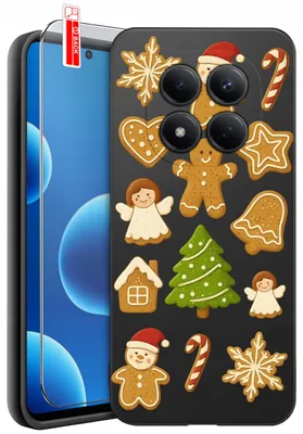 Immagine prodotto di ETUI do Xiaomi Redmi Note 15 Pro 5G ŚWIĘTA MIKOŁAJ CHOINKA WZORY + SZKŁO 9H