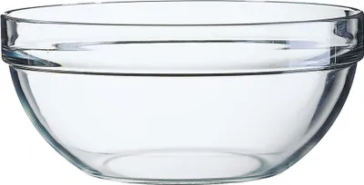 Luminarc ARC G4384 Keep 'n Bowl blik met deksel, 1000 ml, glas, transparant, 1 stuk, 17 cm