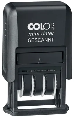 Produktbild von COLOP Datumstempel Mini-Dater S 160/L1 "EINGANG" schwarz