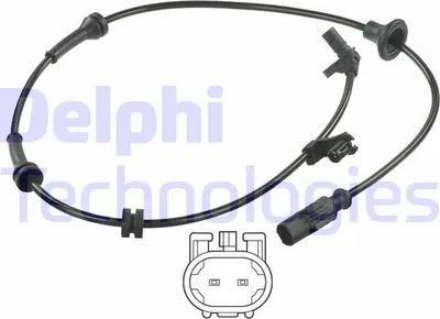 Produktbild von DELPHI ABS Sensor Raddrehzahl für TOYOTA AYGO (WNB1, KGB1) SS20343