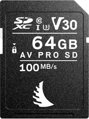 Produktbild von Angelbird SD Card AV PRO 64GB V30