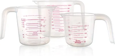 Produktbild von BANKETT-Set Küche Messbecher ACCASA, 3 St.