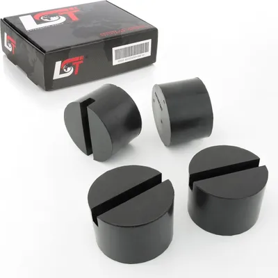 Produktbild von 4x Adapter Wagenheberaufnahme Hebebühne Gummiauflage Ø 75x50mm für Tesla S 3 X Y