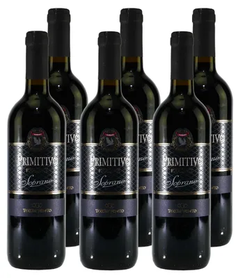 Produktbild von Soprano Primitivo Puglia IGT -trocken- (6 x 0,75L)