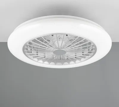 Produktbild von LED Deckenventilator, Sterneneffekt, Fernbedienung, D 50 cm