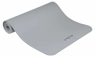 Rebel Active Gymnastikmatte aus TPE, 183 x 61 cm, 1 cm Dicke, grau