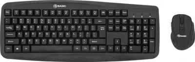 Produktbild von Tellur TLL491051, Volle Größe (100%), Kabellos, RF Wireless, Schwarz, Maus enthalten