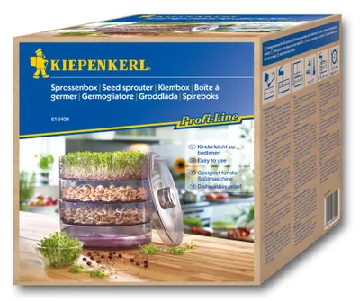 Produktbild von Keimsprossen Box Gourmet 1-3 Etagen für Anzucht