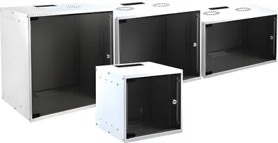 Obrázek produktu pro EFB Elektronik WGB-1912WS.45 - Wandmontiertes Regal - 12U - 80 kg - Weiß