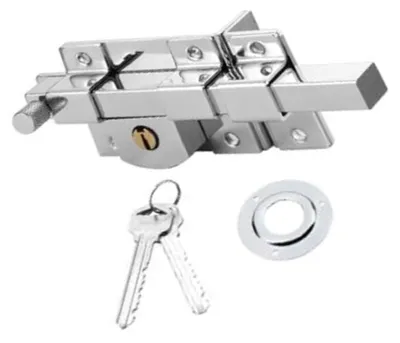Image de Verrou à gâche de 185 mm pour portes de jardin et portails