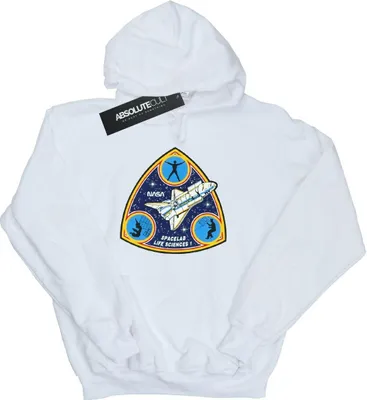 Produktbild von NASA - "Spacelab Life Science" Kapuzenpullover für Herren BI19985 (L) (Weiß)