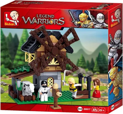 Image de Sluban M38-B0617 - Legend Warriors Windmill - Jeu de construction