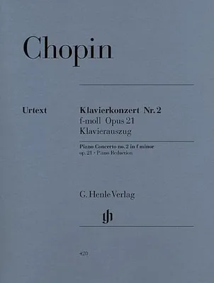 Image de Chopin, Frédéric - Klavierkonzert Nr. 2 f-moll op. 21