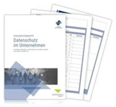 Produktbild von Dokumentenmappe: Datenschutz im Unternehmen