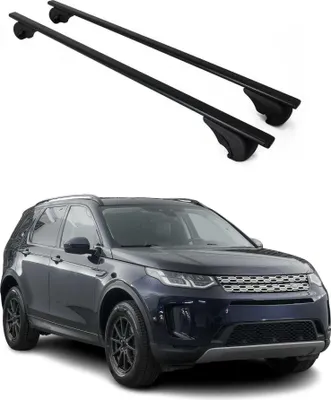 Obrázek produktu pro Příčné střešní nosiče pro Land Rover Discovery Sport 2015–2024, černé