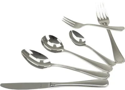 Produktbild von Solex Selina Besteckset 72 teilig für 12 Personen inklusive Suppenlöffel