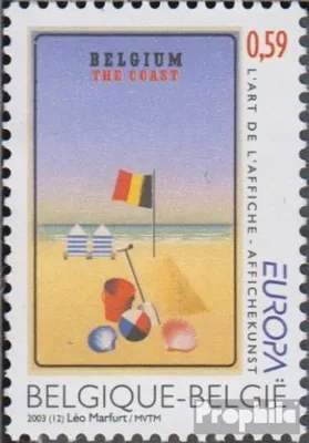 Produktbild von Briefmarken Belgien 2003 Mi 3232 (kompl.Ausg.) gestempelt Europa