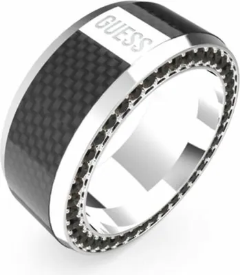 Image de Guess - JUMR04041JWSTBK62 - Bague - Homme - Acier inoxydable - Largeur 62