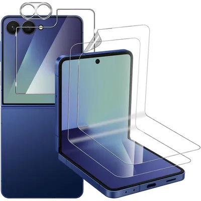 Productafbeelding van Beschermfolie voor Samsung Galaxy Z Flip 7 5G (2+1+1): Hydrogel schermbescherming en cameralensbescherming