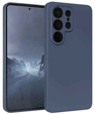 Produktbild von EAZY CASE - TPU Hülle für Samsung Galaxy S26 Ultra, TPU Case stoßfeste Handyhülle, weiches Cover mit Kameraschutz, Silikonhülle in Dunkelblau