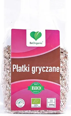 Obrázok produktu pre BeOrganic Pohánkové vločky EKO 300g ALINESS