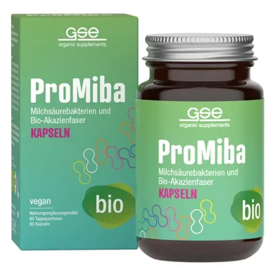 Obrázek produktu pro ProMiba - Bakterie mléčného kvašení|akáciová vláknina 60 kapslí 12,3g