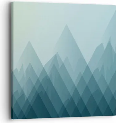 Produktbild von Bild auf Leinwand - Leinwandbild - Abstraktion modern - 40x40cm - Wand Bild - Wanddeko - Wandbilder - Leinwanddruck - Bilder - Kunstdruck - Wanddekoration - Leinwand bilder - Wandkunst - AC40x40-4007