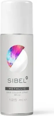 Produktbild von Sibel Farbspray Metallic weiß 125 ml