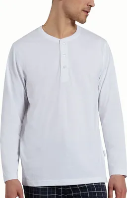 Produktbild von CECEBA Herren Longsleeve weiß uni Größe: 7274