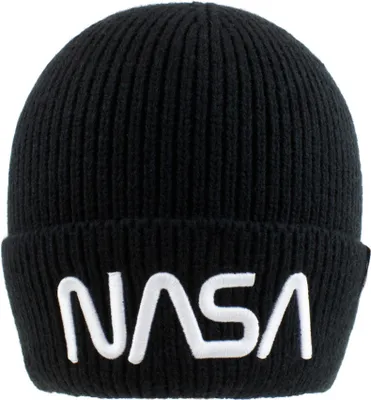 Produktbild von NASA - Logo - Kšiltovka "Worm" HE601 (jedna velikost) (černá)